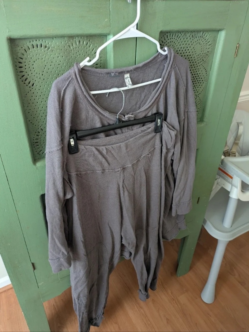 ✨ Free People Intimately Organic Cotton Two-Piece Excellent Pre-Owned Condition